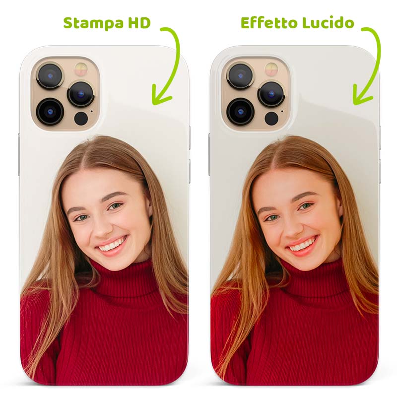 cover personalizzata con effetto lucido