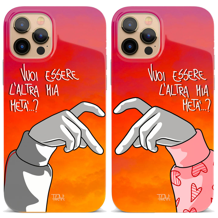 Cover L'altra metà (Lei) dell'album dimMI se chiAMI di TiGeArt per iPhone, Samsung, Xiaomi e altri