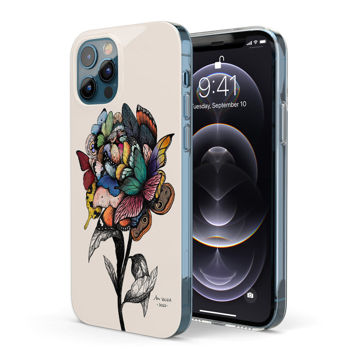 Cover Farfalle dell'album Emozioni illustrate di Blulimone per iPhone, Samsung, Xiaomi e altri