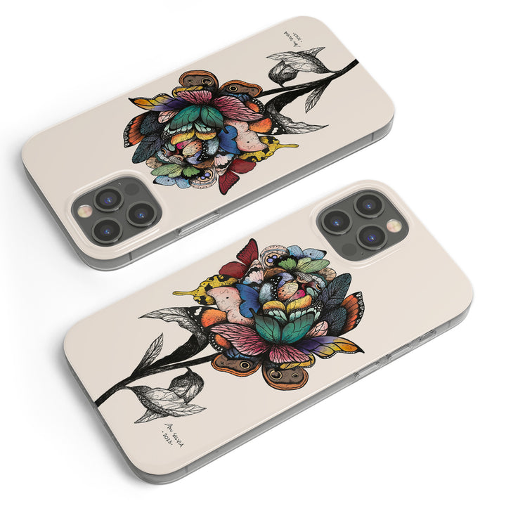 Cover Farfalle dell'album Emozioni illustrate di Blulimone per iPhone, Samsung, Xiaomi e altri