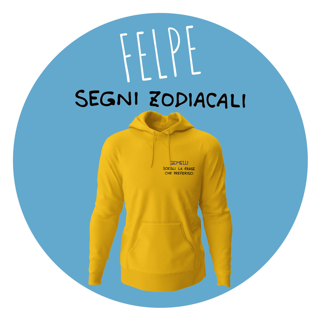 Segni Zodiacali Felpe