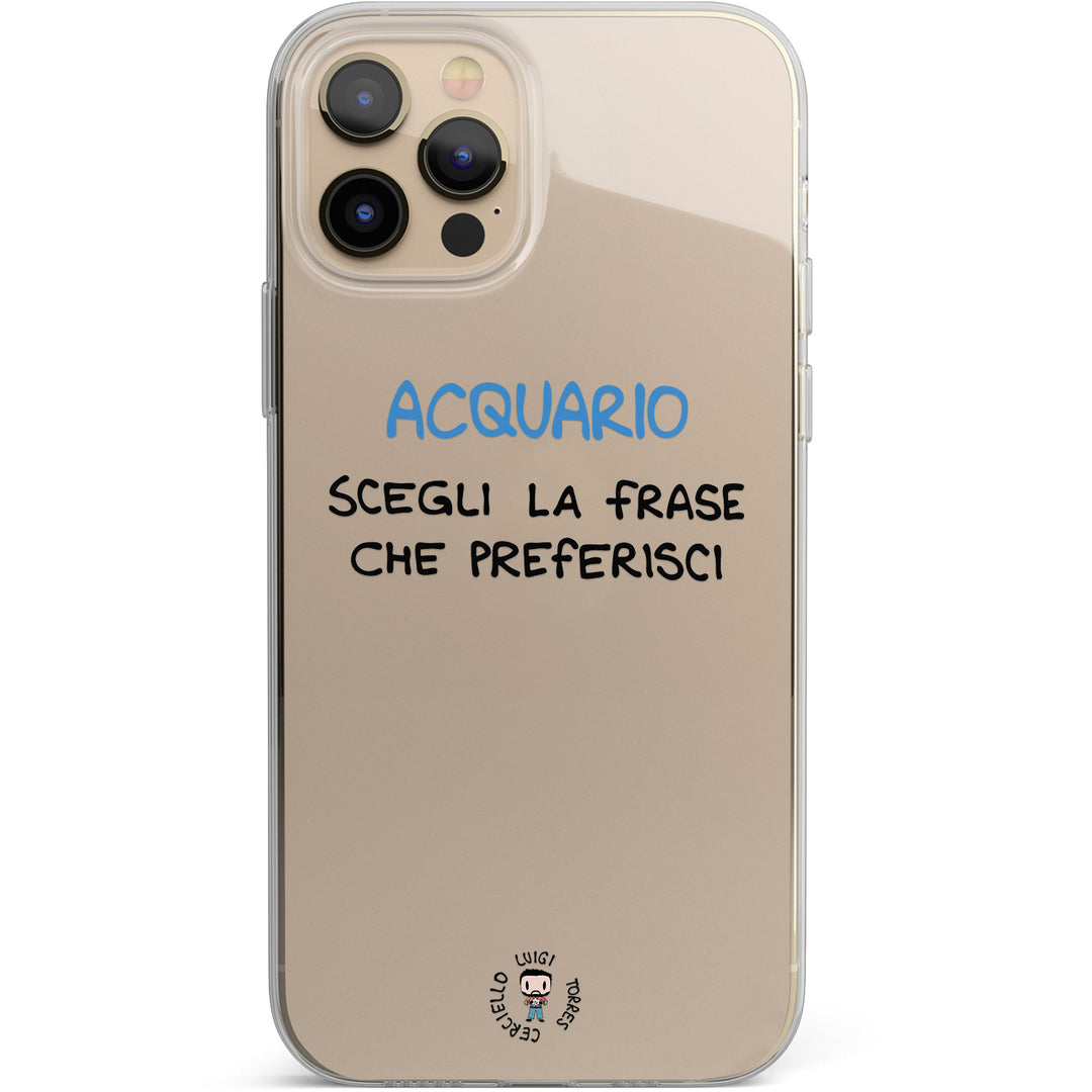 Cover Acquario dell'album Segni Zodiacali 2024 di Luigi Torres Cerciello per iPhone, Samsung, Xiaomi e altri