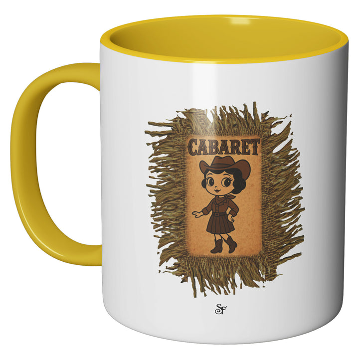 Tazza in ceramica Betty Western in Winter dell'album Winter Fantasies From the World - Tazze di SF Creator perfetta idea regalo