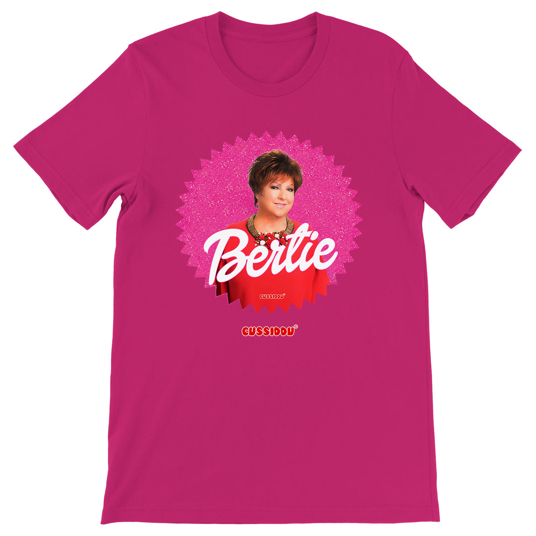 Maglietta Bertie dell'album Change my Orietta - T-Shirt di Cussiddu, T-Shirt uomo donna e bambino a maniche corte in cotone con girocollo