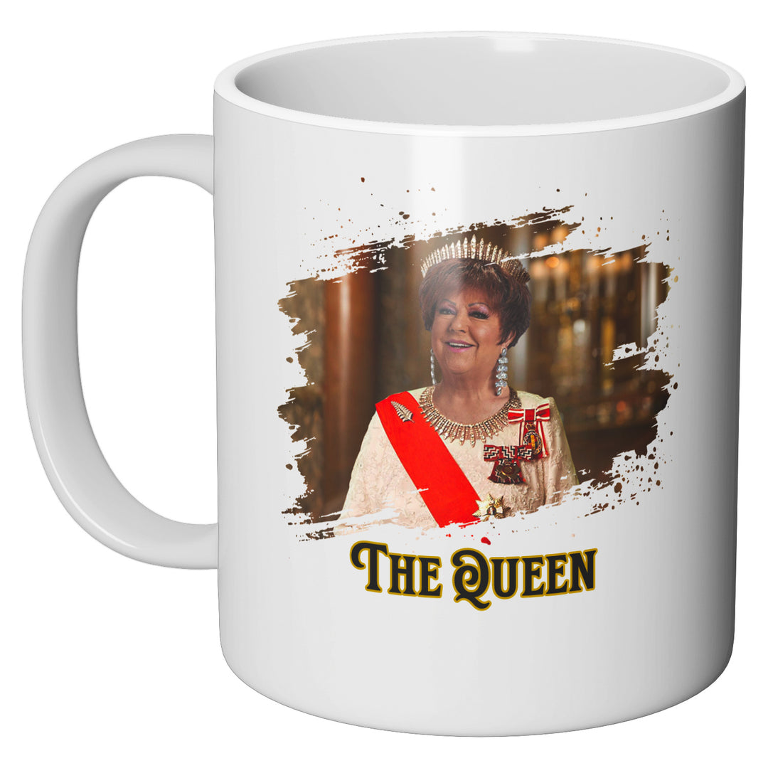 Tazza in ceramica The Queen dell'album La regina di Giuseppe Capizzi perfetta idea regalo