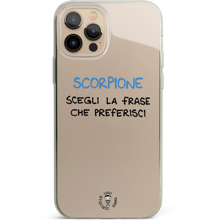 Cover Scorpione dell'album Segni Zodiacali 2024 di Luigi Torres Cerciello per iPhone, Samsung, Xiaomi e altri