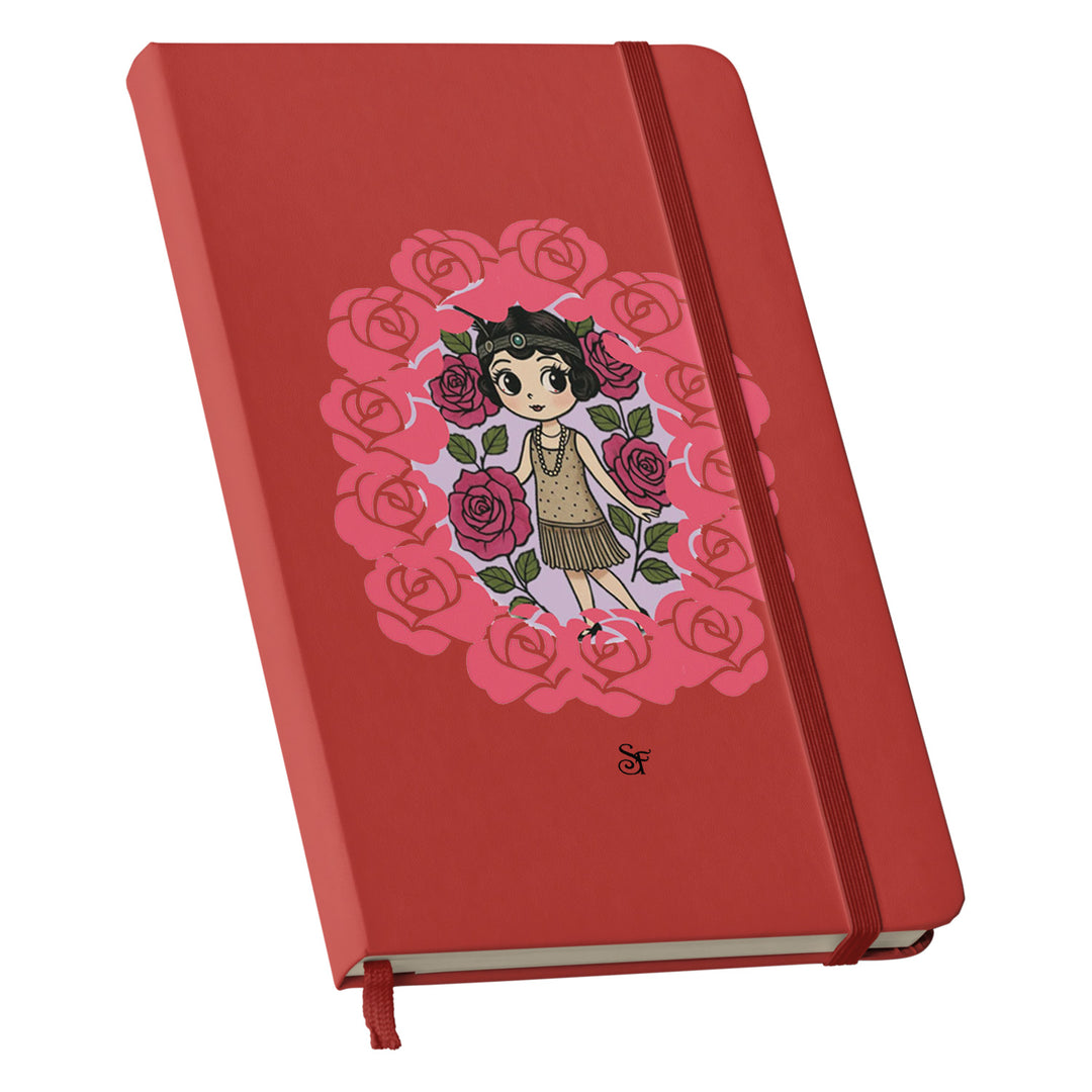 Taccuino Betty and Rose in Winter dell'album Winter Fantasies From the World - Taccuini di SF Creator: copertina soft touch in 8 colori, con chiusura e segnalibro coordinati