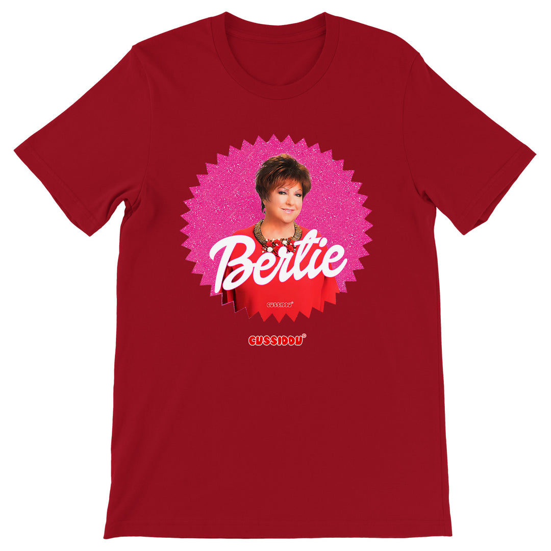 Maglietta Bertie dell'album Change my Orietta - T-Shirt di Cussiddu, T-Shirt uomo donna e bambino a maniche corte in cotone con girocollo