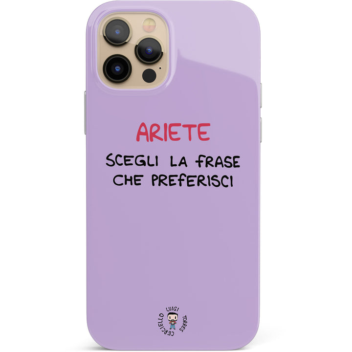 Cover Ariete dell'album Segni Zodiacali 2024 di Luigi Torres Cerciello per iPhone, Samsung, Xiaomi e altri