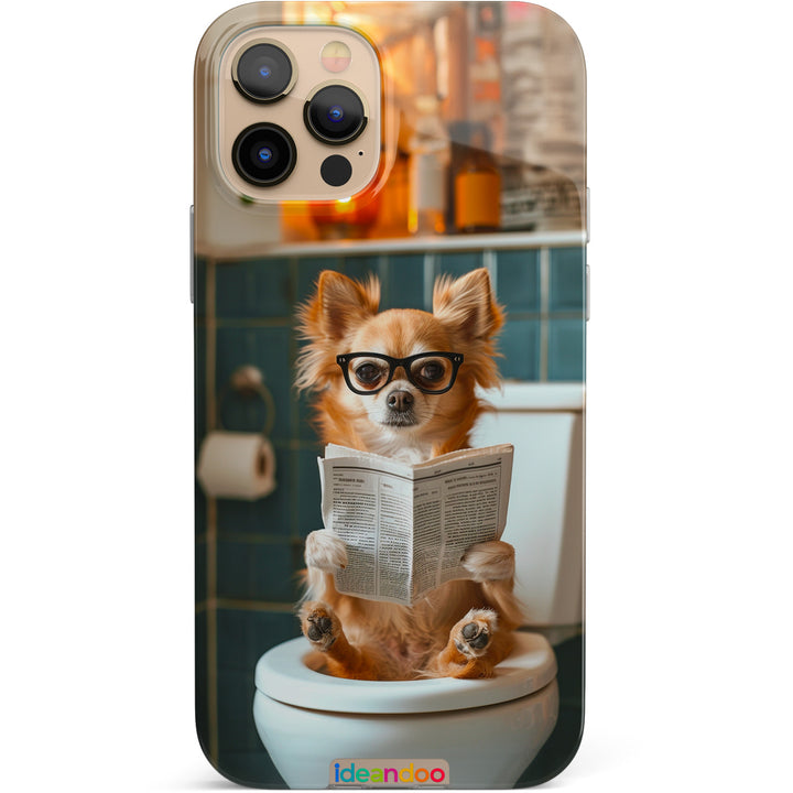 Cover Chihuahua in bagno dell'album Do not disturb di Ideandoo per iPhone, Samsung, Xiaomi e altri