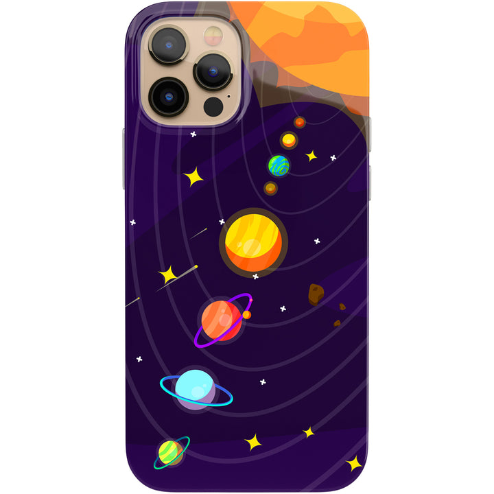 Cover Sistema solare dell'album Spazio stellare di Ideandoo per iPhone, Samsung, Xiaomi e altri