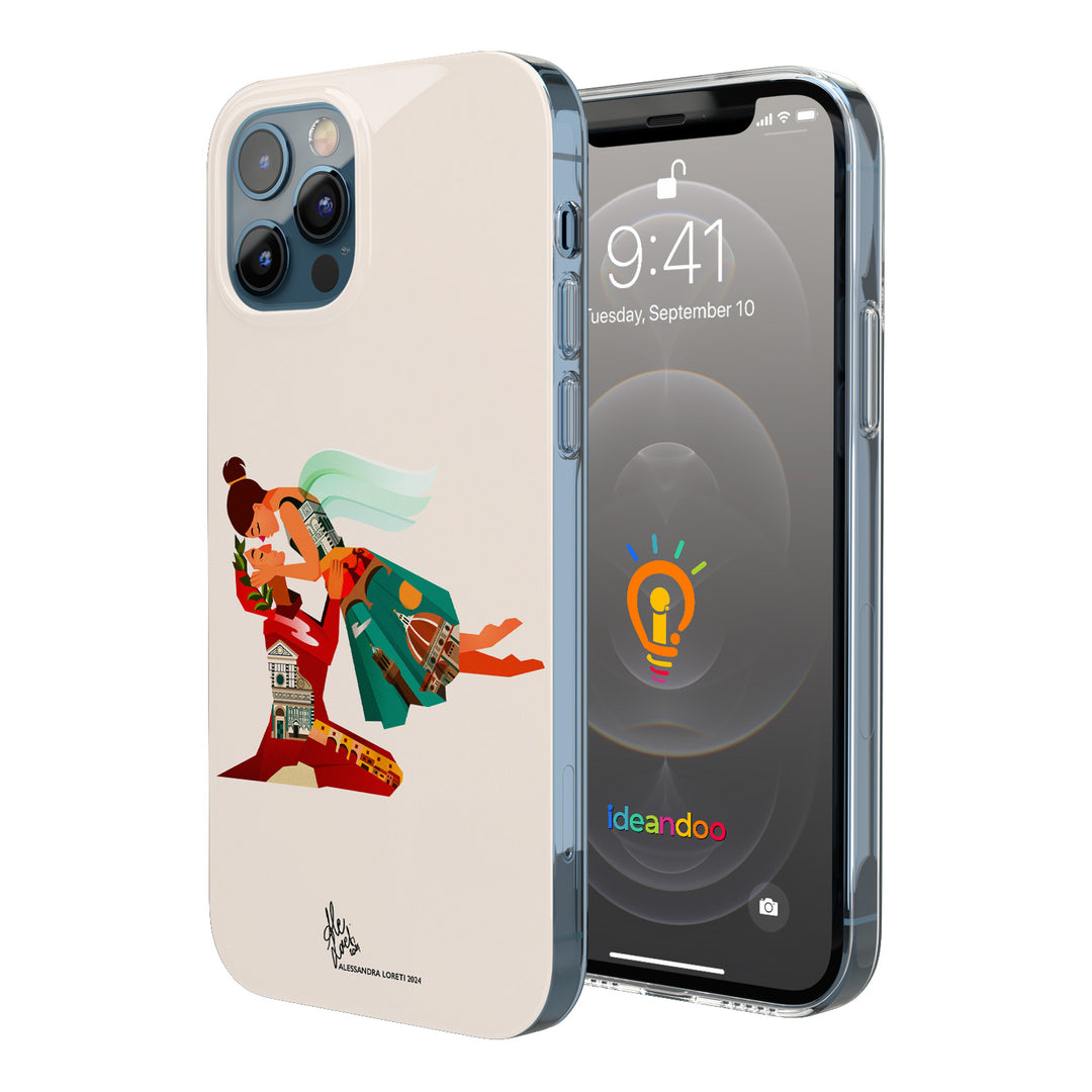 Cover Firenze dell'album Viaggi Illustrati di Alessandra Loreti per iPhone, Samsung, Xiaomi e altri