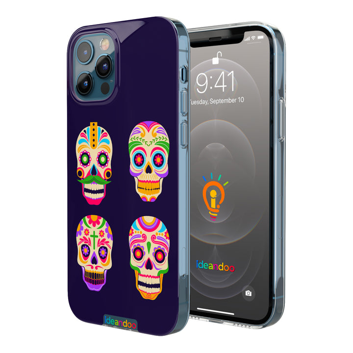 Cover Quattro teschi messicani dell'album Teschi messicani di Ideandoo per iPhone, Samsung, Xiaomi e altri