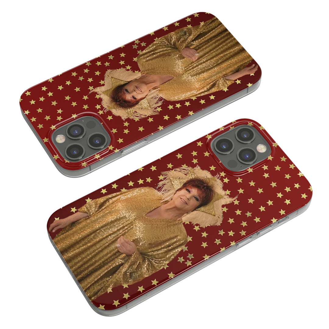 Cover Stelle in rosso dell'album Buone feste di Orietta Berti per iPhone, Samsung, Xiaomi e altri