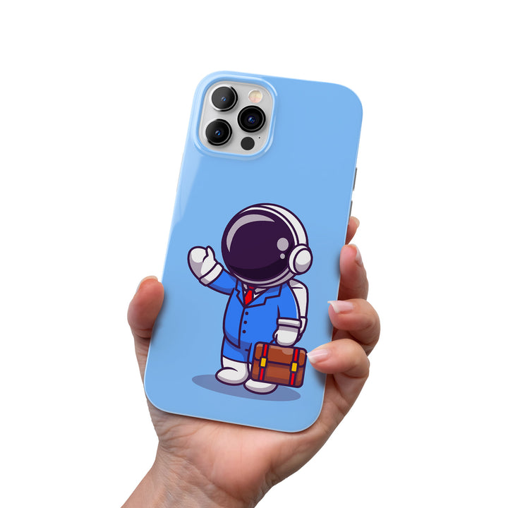 Cover Astronauta businessmen dell'album Astronauta carino di Ideandoo per iPhone, Samsung, Xiaomi e altri