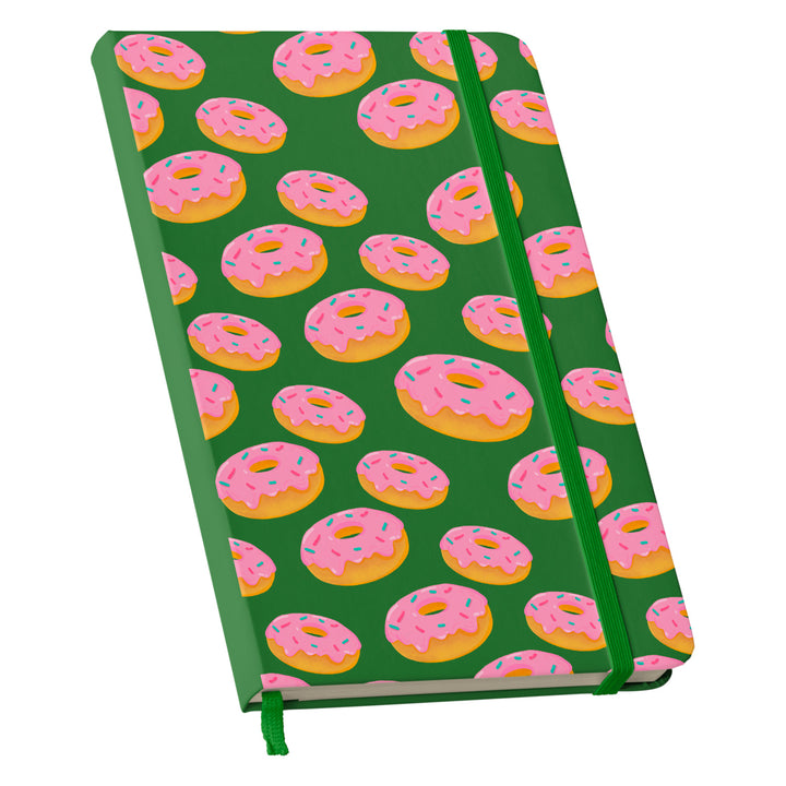 Taccuino Donuts dell'album Witchy Wonder di WonderValy: copertina soft touch in 8 colori, con chiusura e segnalibro coordinati