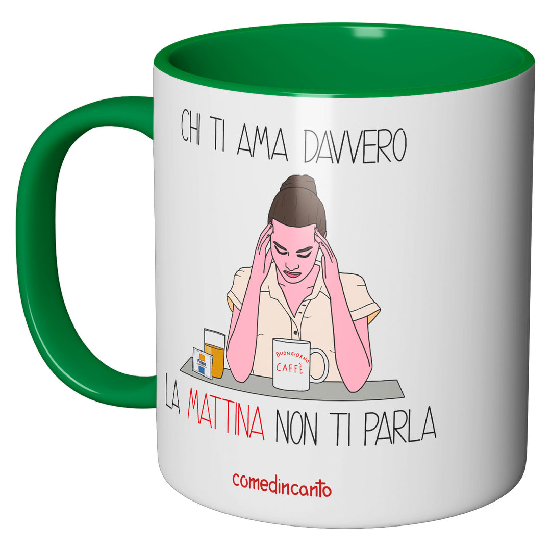 Tazza in ceramica Mattina dell'album Chi ti ama... di comedincanto perfetta idea regalo