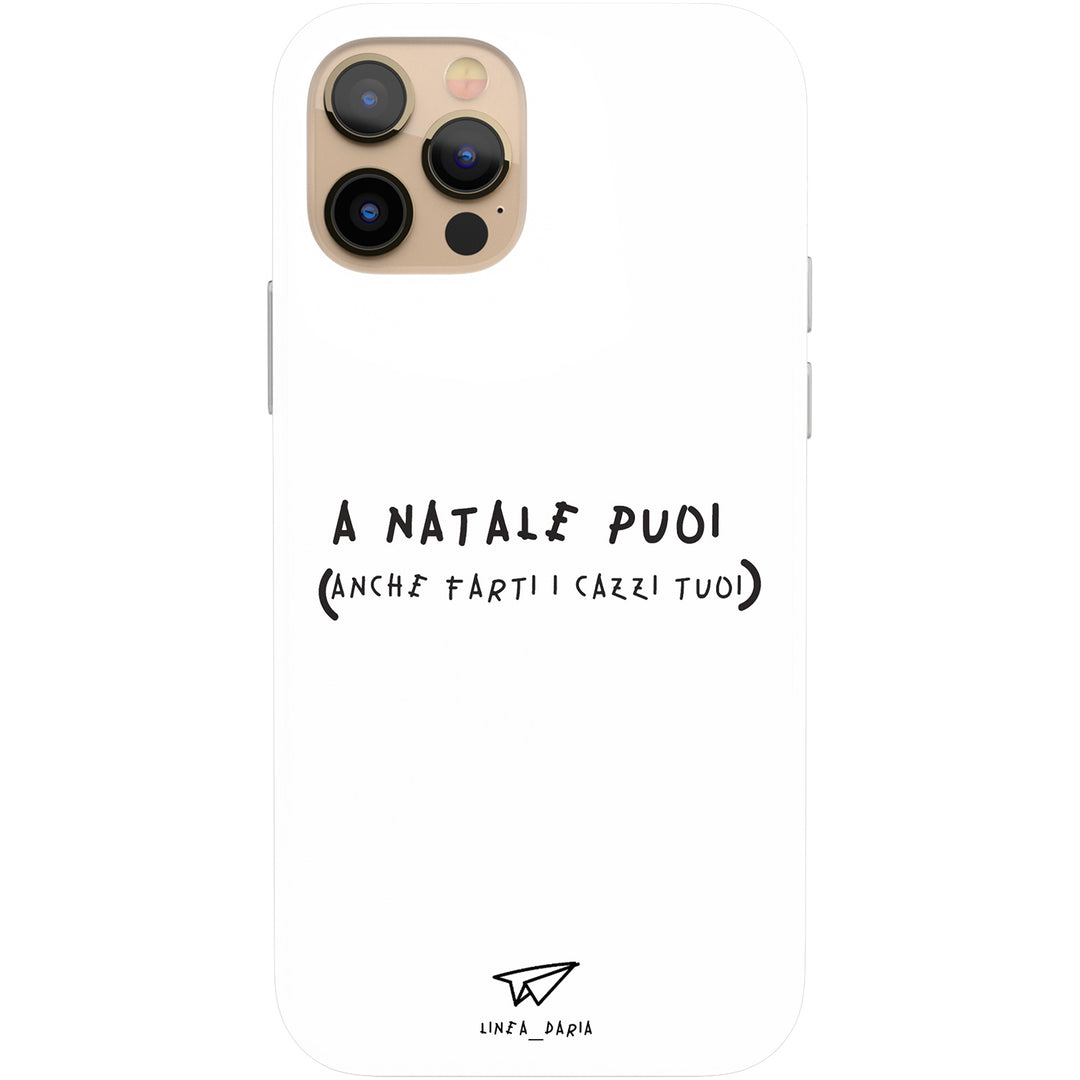 Cover A Natale puoi (anche farti i cazzi tuoi) dell'album (D)Aria di Natale di Linea Daria per iPhone, Samsung, Xiaomi e altri