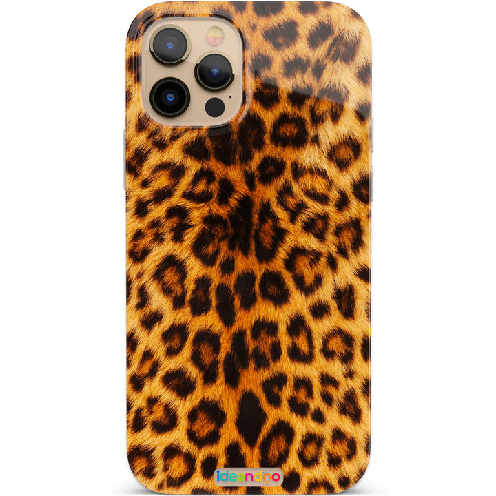 Cover Leopardata macchie ghepardo - foto con rilievo dell'album Animali di Ideandoo per iPhone, Samsung, Xiaomi e altri