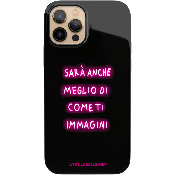 Cover Sarà anche meglio dell'album Neon art di Stella Bellingeri per iPhone, Samsung, Xiaomi e altri