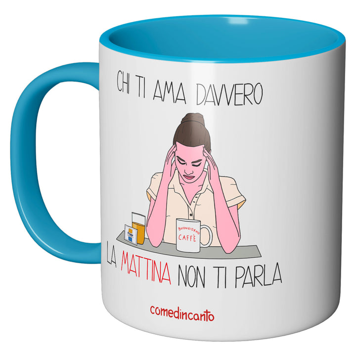 Tazza in ceramica Mattina dell'album Chi ti ama... di comedincanto perfetta idea regalo