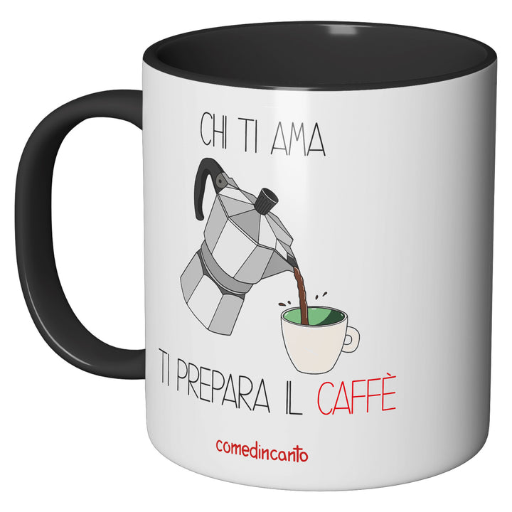 Tazza in ceramica Caffè dell'album Chi ti ama... di comedincanto perfetta idea regalo