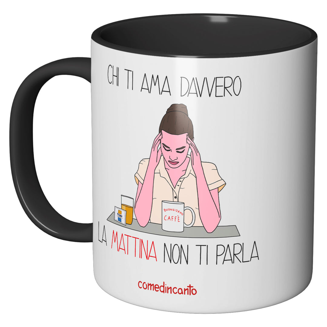 Tazza in ceramica Mattina dell'album Chi ti ama... di comedincanto perfetta idea regalo