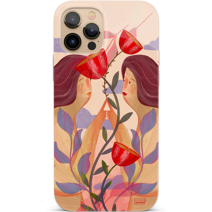 Cover Flower dell'album Il profumo della bellezza di Marianna Sansolini illustra per iPhone, Samsung, Xiaomi e altri