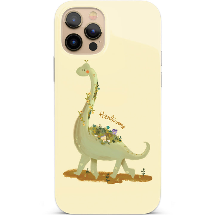 Cover Herbivore dell'album happy illo di Carlotta Zanettini Illustration per iPhone, Samsung, Xiaomi e altri