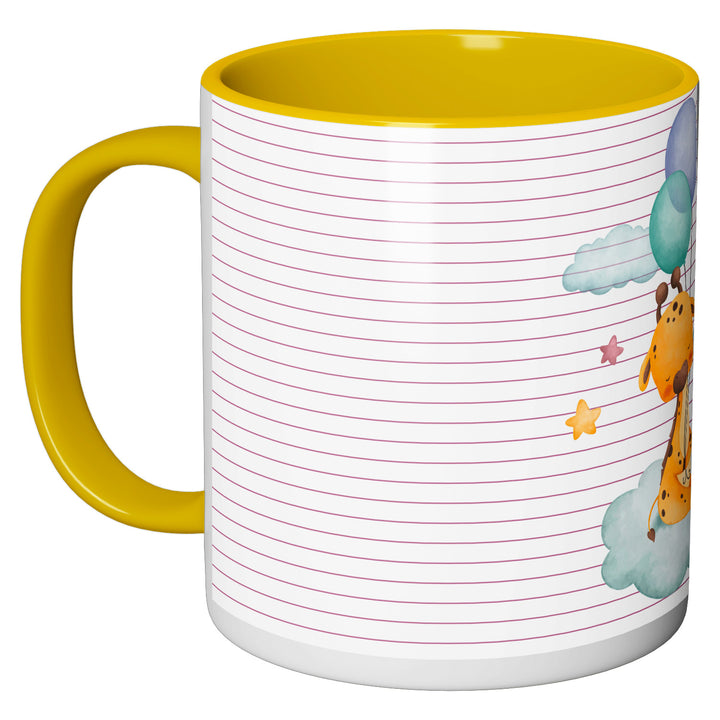 Tazza in ceramica Giraffa con palloncini dell'album Baby Tazze di Glamcasamagazine perfetta idea regalo