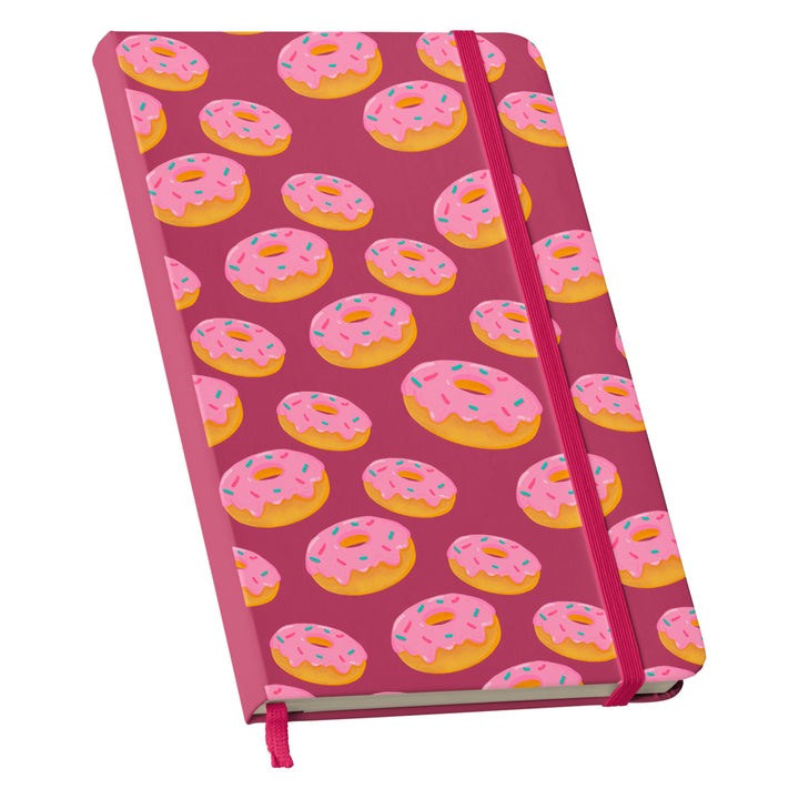 Taccuino Donuts dell'album Witchy Wonder di WonderValy: copertina soft touch in 8 colori, con chiusura e segnalibro coordinati