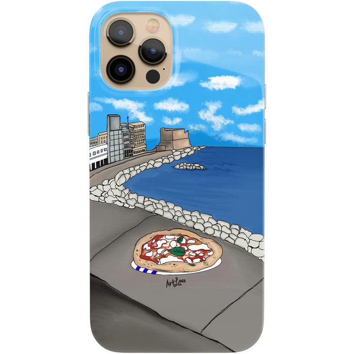 Cover lungo mare dell'album Food lover di Art Lu - food illustration per iPhone, Samsung, Xiaomi e altri