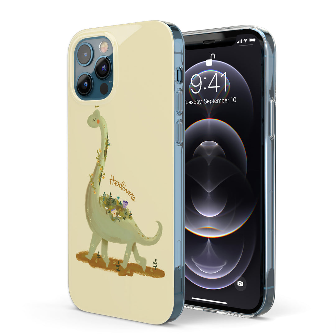 Cover Herbivore dell'album happy illo di Carlotta Zanettini Illustration per iPhone, Samsung, Xiaomi e altri