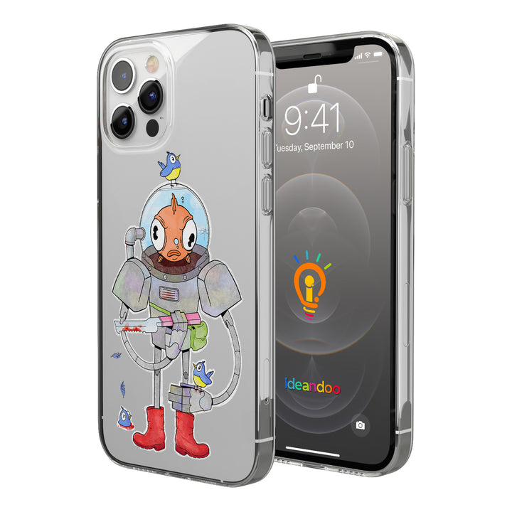 Cover Bird and chips dell'album Sticker effect di Rosa Seppia per iPhone, Samsung, Xiaomi e altri