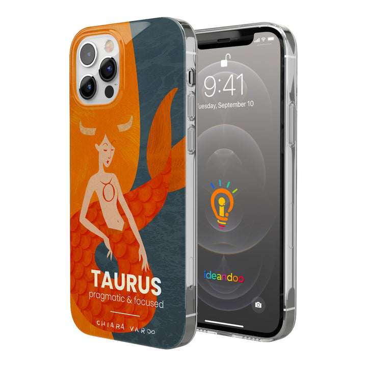 Cover Taurus dell'album Sogni a colori di Chiara Varotto Illustrations per iPhone, Samsung, Xiaomi e altri