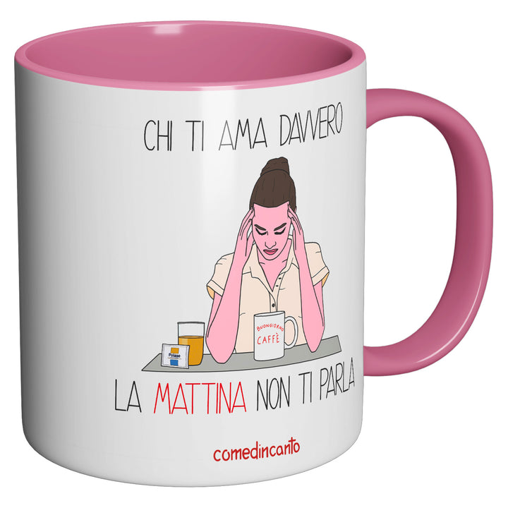 Tazza in ceramica Mattina dell'album Chi ti ama... di comedincanto perfetta idea regalo