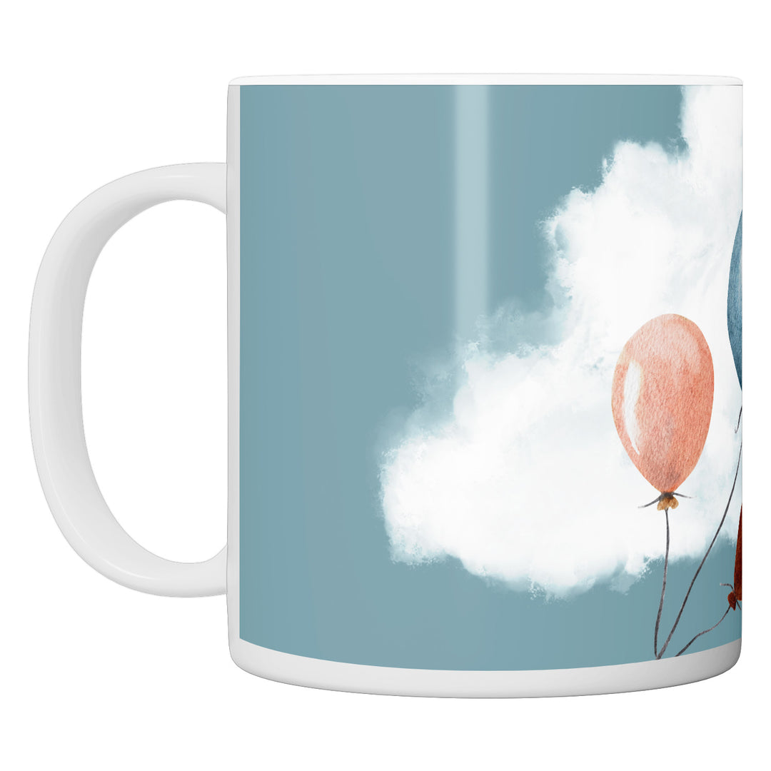 Tazza in ceramica Balloon dell'album Baby Tazze di Glamcasamagazine perfetta idea regalo