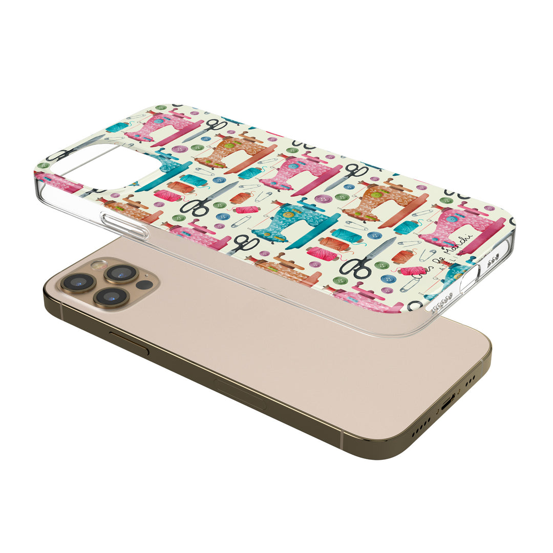 Cover Cucito creativo dell'album I Pattern dell'Atelier di Cris De Marchi Atelier per iPhone, Samsung, Xiaomi e altri