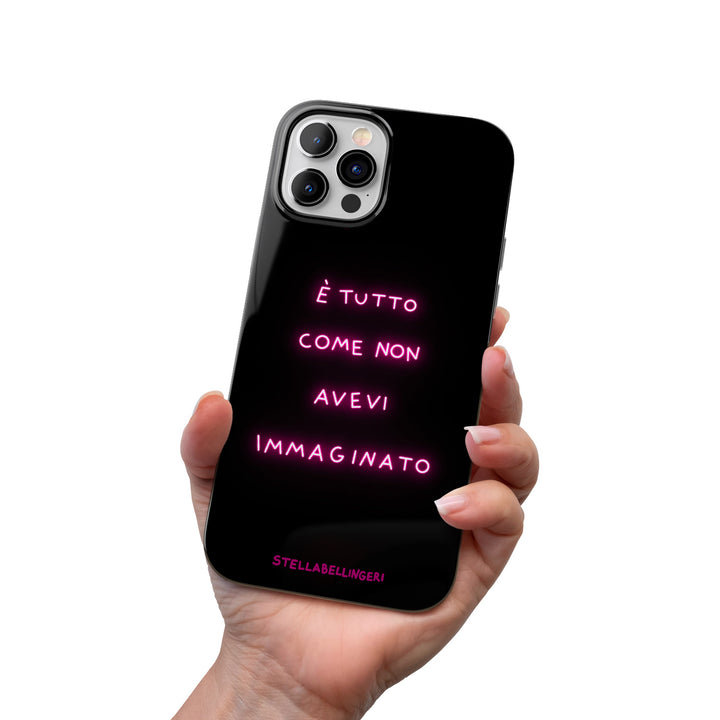 Cover E' come hai immaginato dell'album Neon art di Stella Bellingeri per iPhone, Samsung, Xiaomi e altri