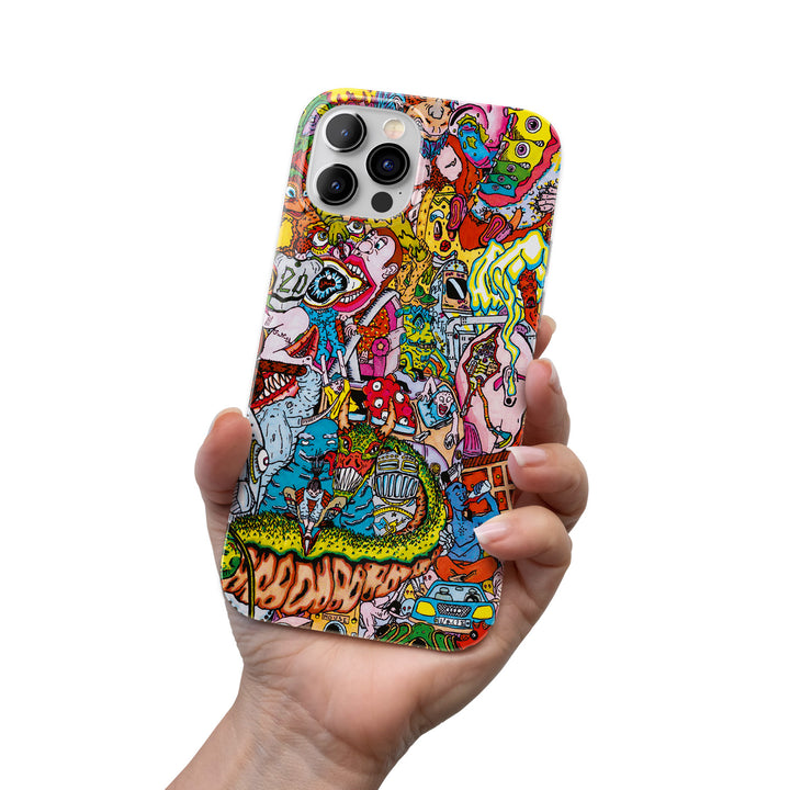 Cover TRIPPY PUZZLE dell'album OVERPOPULATED MIND di Daniele Pierantozzi per iPhone, Samsung, Xiaomi e altri